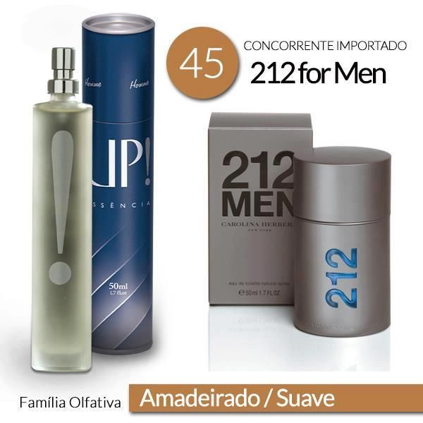 212 Men 50 ml amadeirado / suave