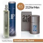 212 Men 50 ml amadeirado / suave